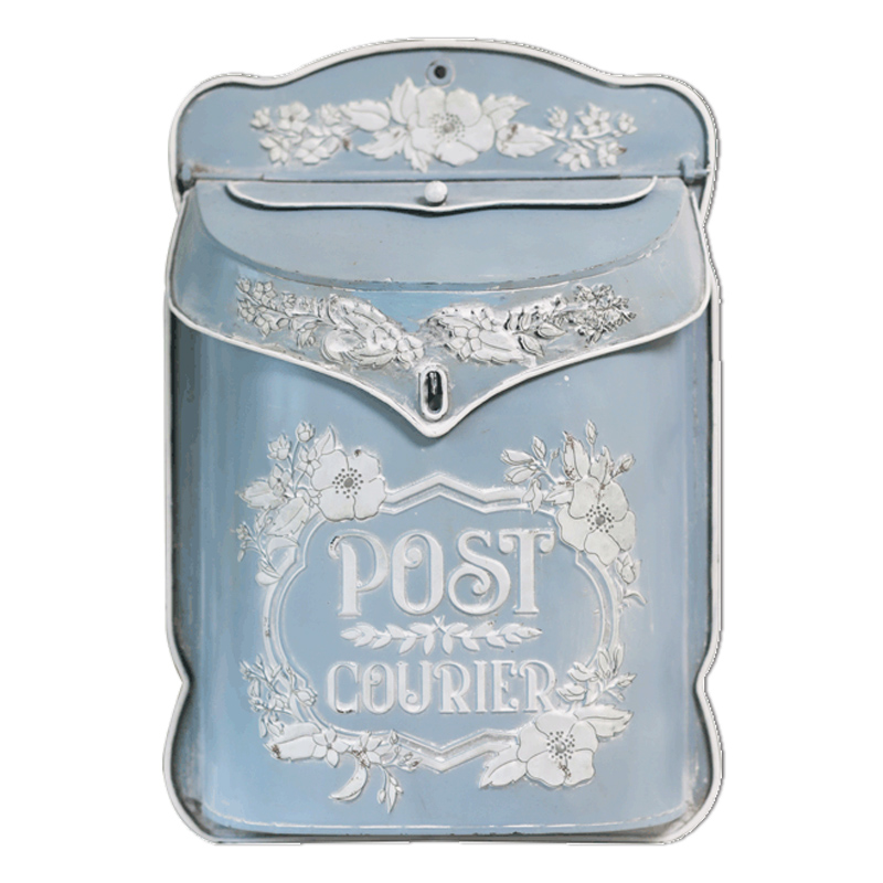 Mailboxes For Outside Retro Style Letter Box Metal Wall Mounted Post Box Farmhouse Post Decoration Crafts Mailbox Post