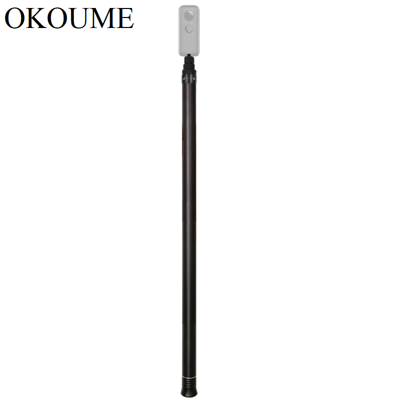 3m Ultra-Long Carbon Fiber Invisible Selfie Stick For Insta360 ONE X2 / ONE RS / R / ONE X For GoPro Accessories