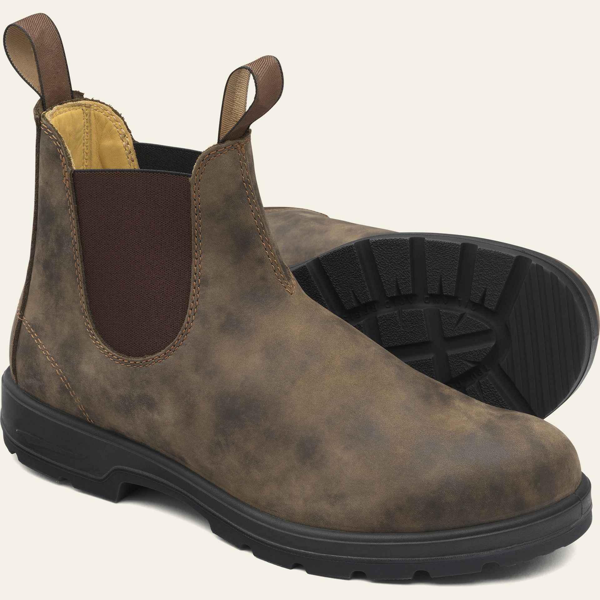  Shoes for Men Leather Boots  Chelsea Boots Retro Couples Ankle Boot Men Booties Zapatos De Seguridad Hombre